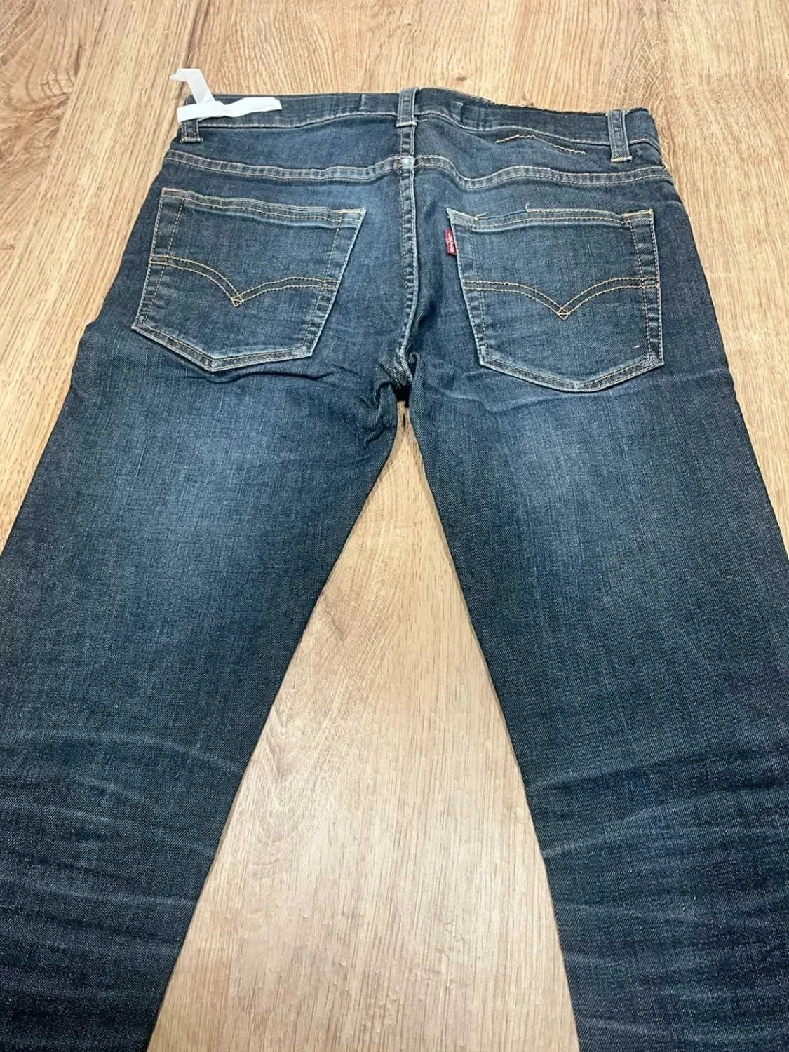Jean Levi's 519 Extreme Skinny Taille 14 Y2k Coton Bleu Foncé Lvf 022 – photo 8